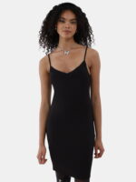 No Boundaries Lace Trim Slip Dress, Women’s and Women’s Plus