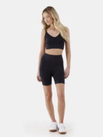 No Boundaries Ribbed Seamless Cami and Shorts Set, 2 Piece, Women’s and Women's Plus