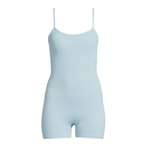 No Boundaries Seamless Romper, Women's and Women's Plus