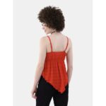 No Boundaries Textured Babydoll Top, Women’s and Women’s Plus