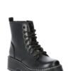 No Boundaries Women's Lug Sole Combat Boots, Sizes 6-11