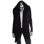 Splendid Womens Black Modal Blend Hooded Thermal Shirt Top XS BHFO 2512