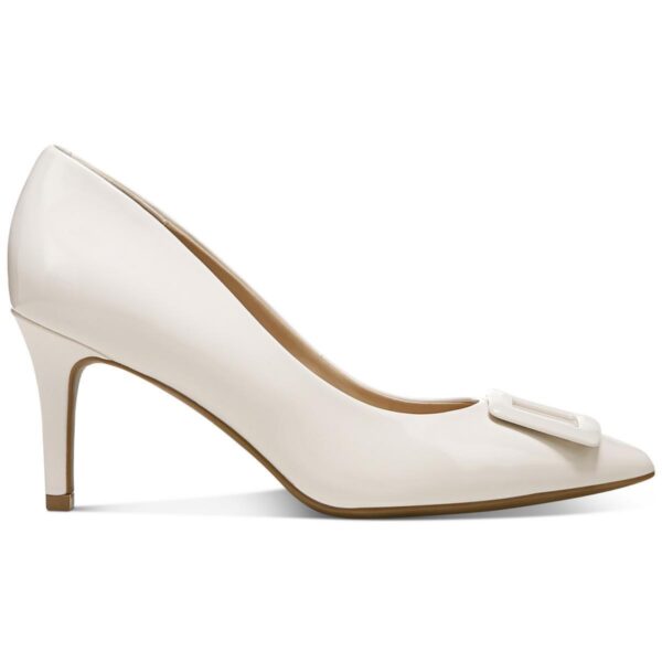 Alfani Womens Jerison Ivory Patent Pumps Shoes 7 Medium (B,M) BHFO 5642