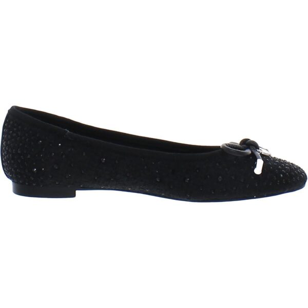 Bandolino Womens Payly 2 Black Bow Ballet Flats Shoes 10 Medium (B,M) BHFO 2340