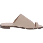 Bar III Womens Hattiep Beige Slide Sandals Shoes 8 Medium (B,M) BHFO 4314