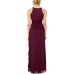 Betsy & Adam Womens Embellished Keyhole Formal Evening Dress Gown BHFO 3739