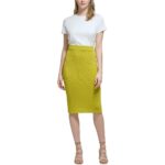 Calvin Klein Womens Knit Knee Length Pencil Skirt BHFO 9920