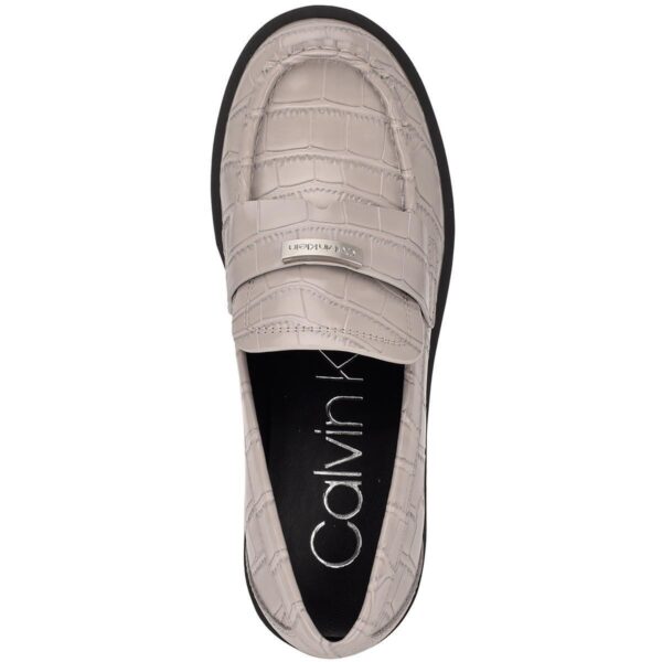 Calvin Klein Womens Marli Faux Leather Slip-On Loafers Shoes BHFO 2440