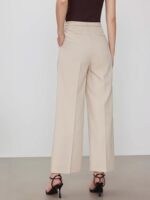 CIDER Belted Dress Pants Women HIgh Waisted with Pockets Straight Leg Work Pants Business Casual Office Trousers 2024