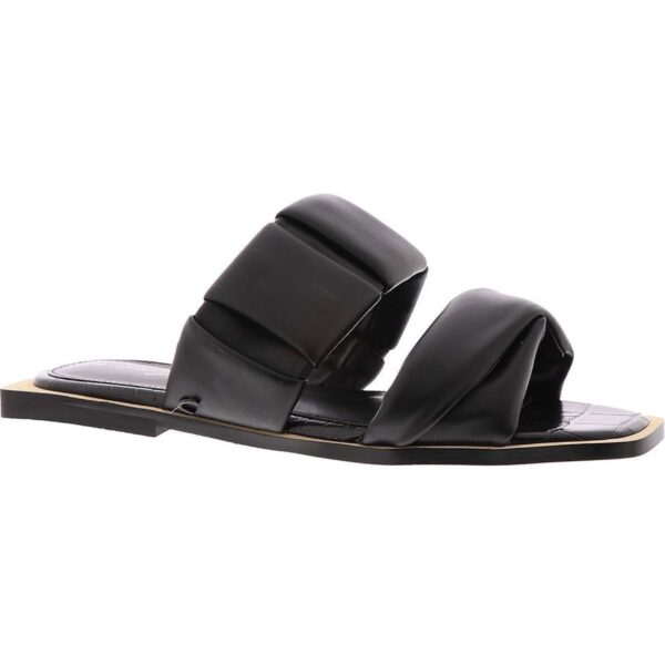 Circus by Sam Edelman Womens Inara Faux Leather Slide Sandals Shoes BHFO 8800