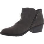 Easy Street Womens Gusto Faux Leather Ankle Casual Booties Shoes BHFO 3432