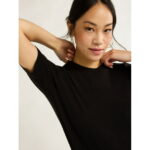 Free Assembly Women's Shrunken Sweater Tee, Sizes XS-XXL