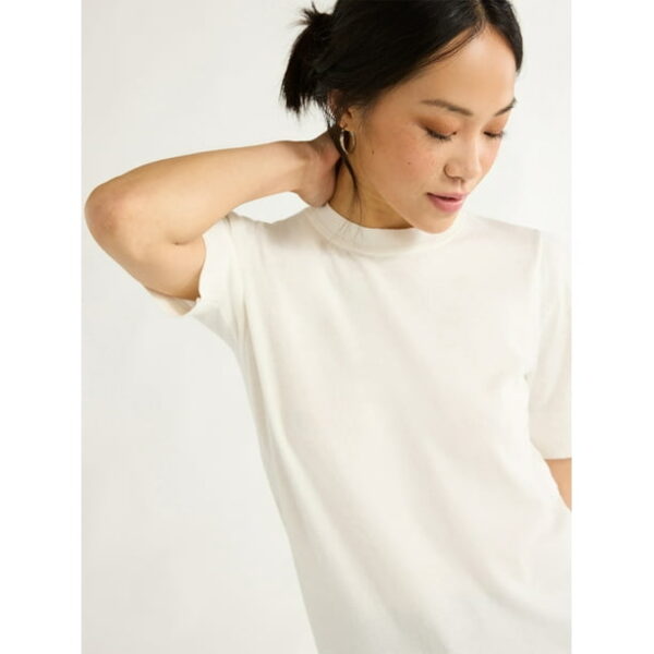 Free Assembly Women's Shrunken Sweater Tee, Sizes XS-XXL