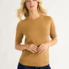 Free Assembly Women's Shrunken Sweater Tee, Sizes XS-XXL