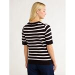 Free Assembly Women's Shrunken Sweater Tee, Sizes XS-XXL