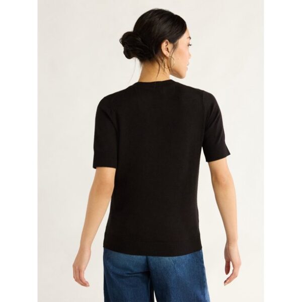 Free Assembly Women's Shrunken Sweater Tee, Sizes XS-XXL