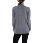 French Connection Womens Gray Heathered Turtleneck Sweater Top S BHFO 4512