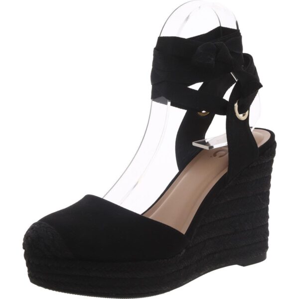 INC Womens Maisief 2 Ankle Strap Wedges Closed Toe Shoes BHFO 0379