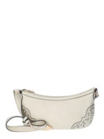 Jessica Simpson Women's Jessie Faux Leather Shoulder Handbag, Cream Bruleé