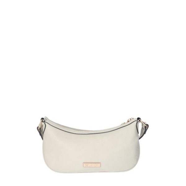 Jessica Simpson Women's Jessie Faux Leather Shoulder Handbag, Cream Bruleé