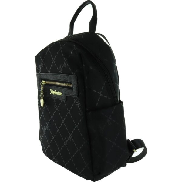 Juicy Couture Womens Quilty Pleasure Black Durable Travel Backpack O/S BHFO 7963