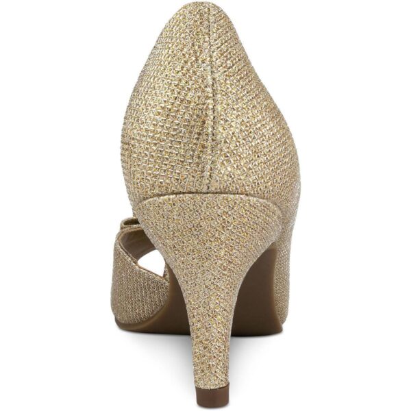 Karen Scott Womens Destinaa Gold Glitter Pumps Shoes 5.5 Medium (B,M) BHFO 1020