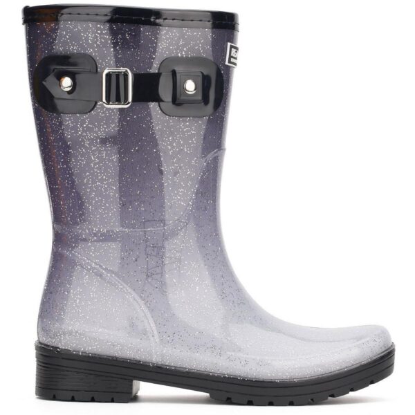 Kenneth Cole Reaction Womens Rain Buckle Ombre Faux Leather Rain Boots BHFO 1928