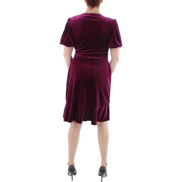 Lauren Ralph Lauren Womens Velvet Knee Cocktail and Party Dress BHFO 2297