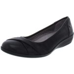 LifeStride Womens I Loyal Faux Leather Closed Toe Ballet Flats Shoes BHFO 7659