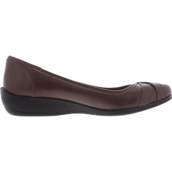 LifeStride Womens I Loyal Faux Leather Closed Toe Ballet Flats Shoes BHFO 7659