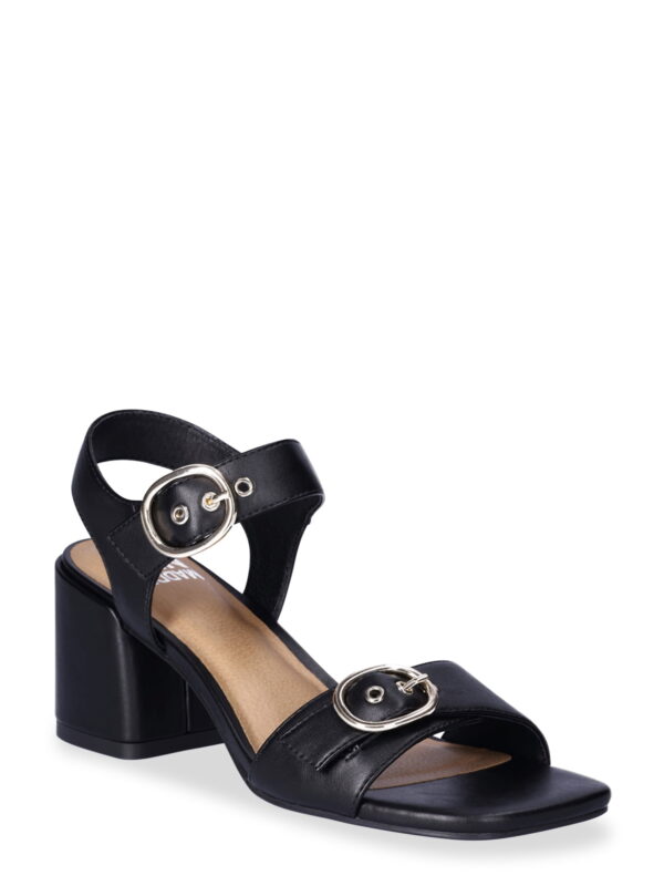 Madden NYC Women's Adelade Block Heel Buckle Sandals