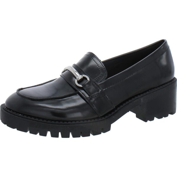 Marc Fisher Womens Chain Embellished Slip On Loafers Shoes BHFO 9047