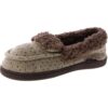 Muk Luks Womens Anais Beige Knit Mukluk Slippers Shoes L/9-10 B (M) US BHFO 4469