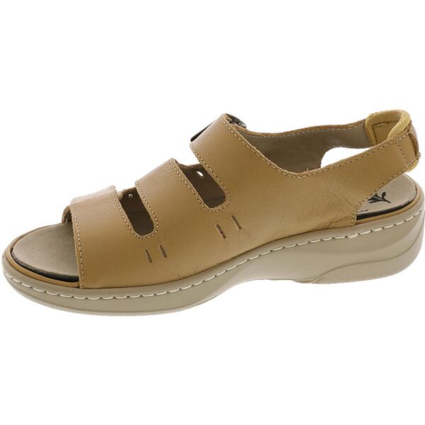 Propet Womens Breezy Walker Leather Casual Ankle Strap Wedge Sandals BHFO 5154