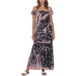 Raviya Womens Ruffled Tie-Dye Dress Cover-Up BHFO 3147