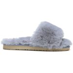 Sam Edelman Womens Jinnie Faux Fur Slip On Slide Slippers Shoes BHFO 6839