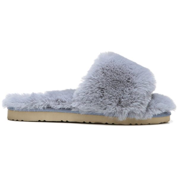 Sam Edelman Womens Jinnie Faux Fur Slip On Slide Slippers Shoes BHFO 6839