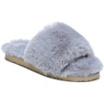 Sam Edelman Womens Jinnie Faux Fur Slip On Slide Slippers Shoes BHFO 6839