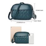 Sendefn Small Crossbody Bag for Women,Leather Shoulder Handbags,,Wallet Satchel Purse with Adjustable Strap