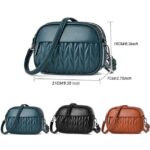 Sendefn Small Crossbody Bag for Women,Leather Shoulder Handbags,,Wallet Satchel Purse with Adjustable Strap