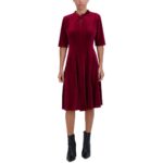 Signature By Robbie Bee Womens Red Velvet Cocktail and Party Dress XL BHFO 6182