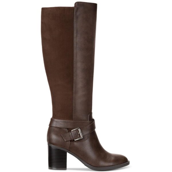 Style & Co. Womens Hazell Brown Knee-High Boots Shoes 6 Medium (B,M) BHFO 3681