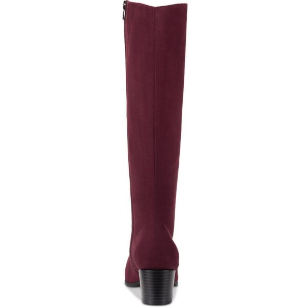 Style & Co. Womens Percyy Red Mid-Calf Boots Shoes 11 Medium (B,M) BHFO 1272