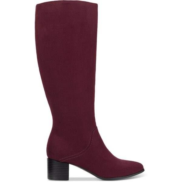 Style & Co. Womens Percyy Red Mid-Calf Boots Shoes 11 Medium (B,M) BHFO 1272