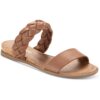 Sun + Stone Womens Easten Brown Slide Sandals Shoes 5.5 Medium (B,M) BHFO 7203