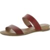 Sun + Stone Womens Easten Red Slide Sandals Shoes 5 Medium (B,M) BHFO 4278