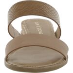 Sun + Stone Womens Easten Tan Slide Sandals Shoes 7.5 Medium (B,M) BHFO 4020