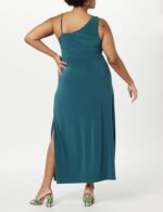 The Drop Women's Lupita Draped One-Shoulder Maxi Dress