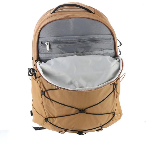 The North Face Womens Borealis Beige Laptop School Sports Backpack O/S BHFO 0082