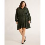 Time and Tru Soft Shirtdress, Women's and Women's Plus, Size XS-4X